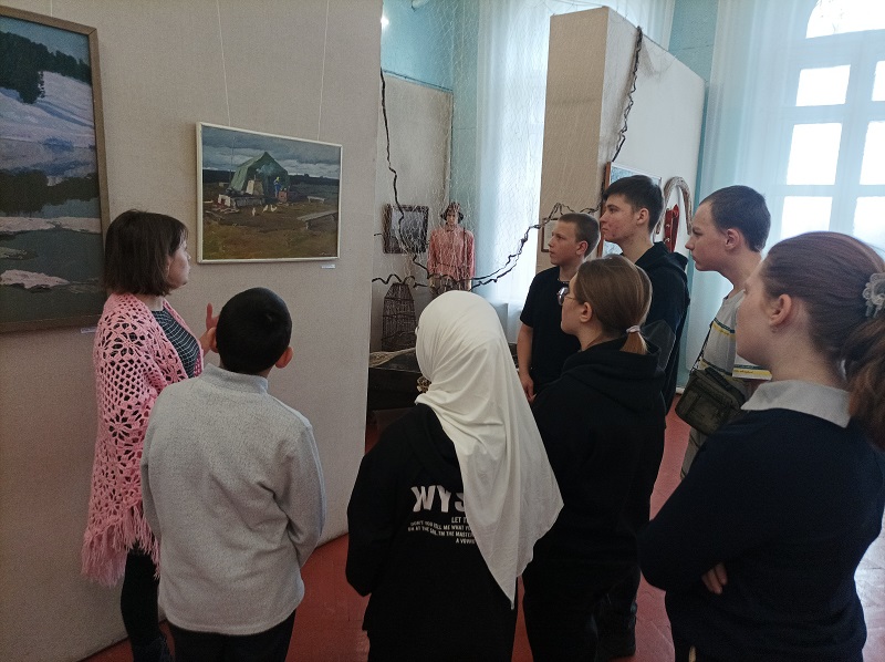 «Тайны музейных предметов», под таким названием «Первые» Рыбинской школы посетили Каменский краеведческий музей в дни весенних каникул.