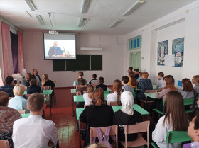 Профилактическая встреча сотрудников полиции, ПДН состоялась с учащимися 5-11 классов МБОУ «Рыбинская СОШ».
